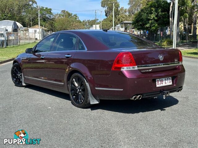 2013 HOLDEN CAPRICE V WNMY14 SEDAN