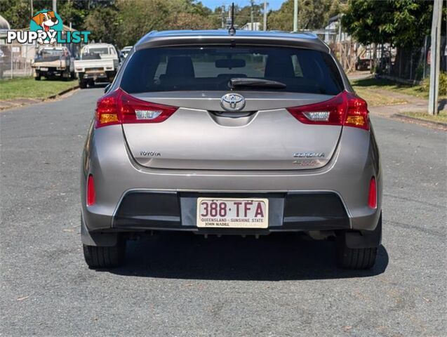 2013 TOYOTA COROLLA ASCENTSPORT ZRE182R HATCHBACK