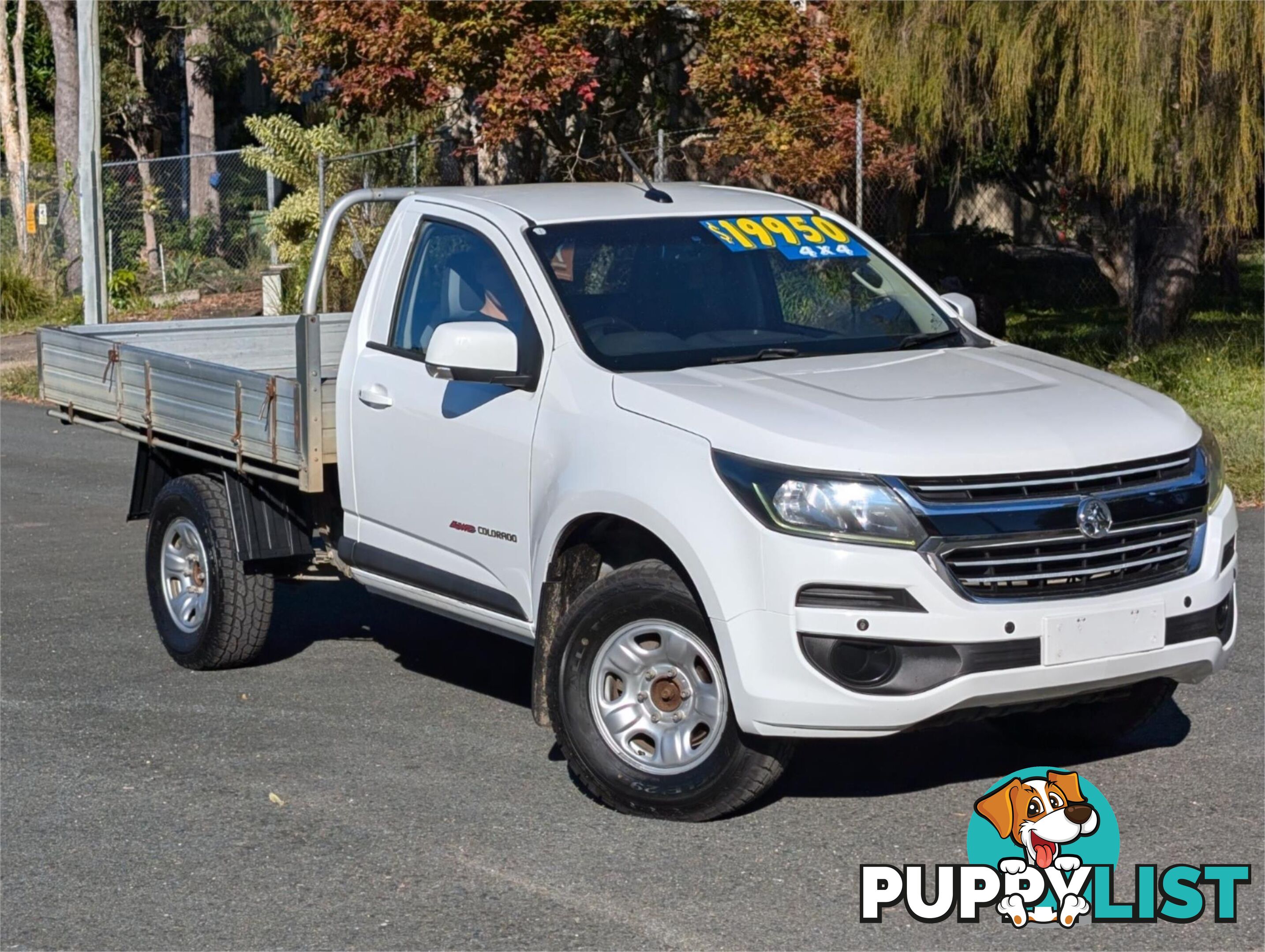 2017 HOLDEN COLORADO LS RGMY18 CAB CHASSIS