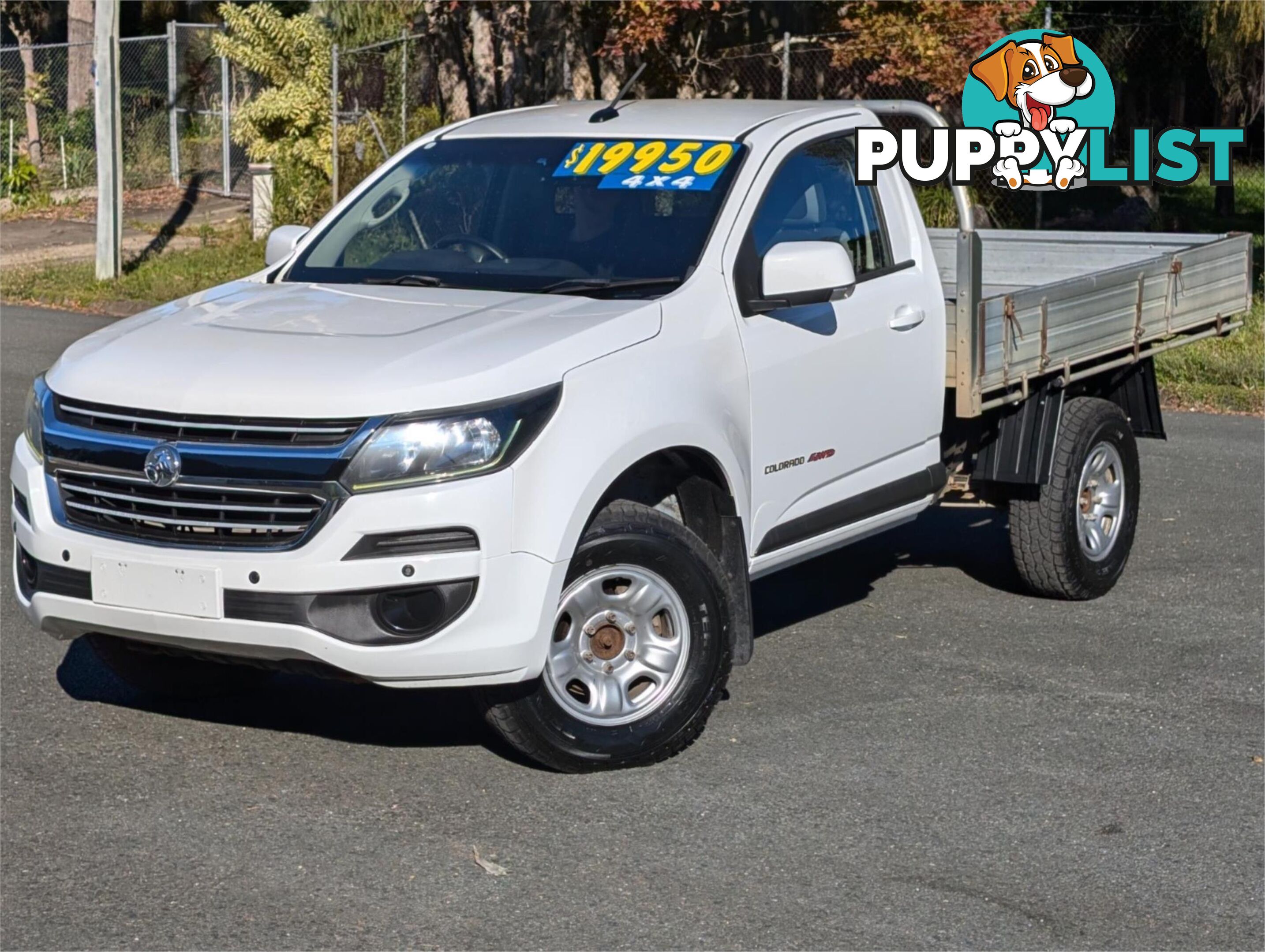 2017 HOLDEN COLORADO LS RGMY18 CAB CHASSIS
