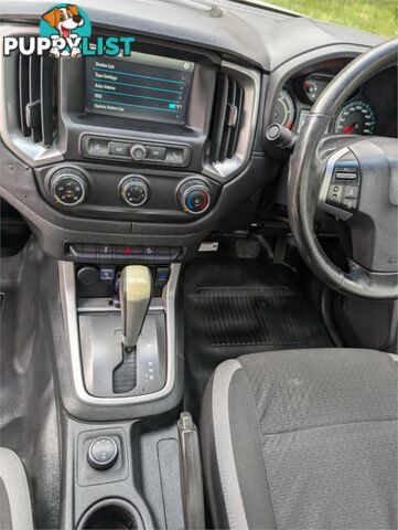 2017 HOLDEN COLORADO LS RGMY18 CAB CHASSIS