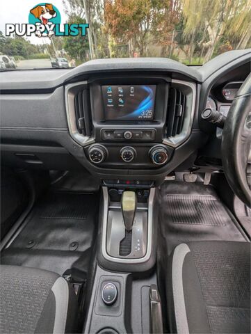 2017 HOLDEN COLORADO LS RGMY18 CAB CHASSIS