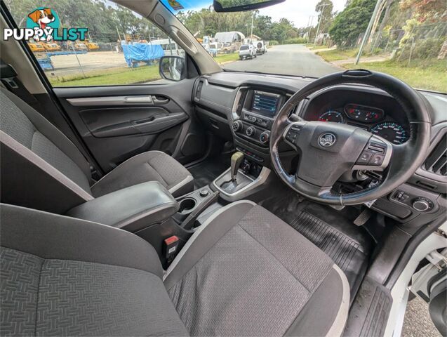 2017 HOLDEN COLORADO LS RGMY18 CAB CHASSIS