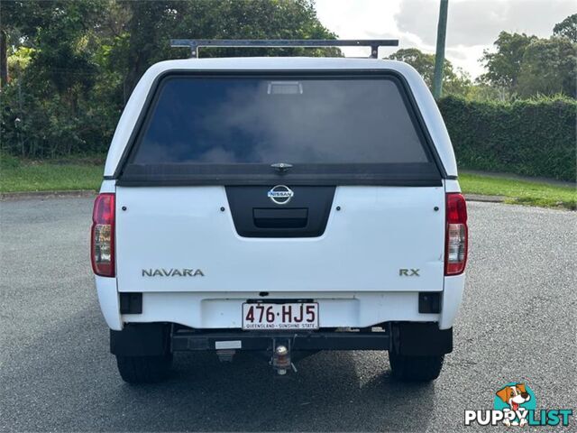 2014 NISSAN NAVARA RX D40S8 UTILITY