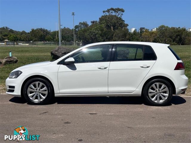 2013 VOLKSWAGEN GOLF 90TSICOMFORTLINE VII HATCHBACK