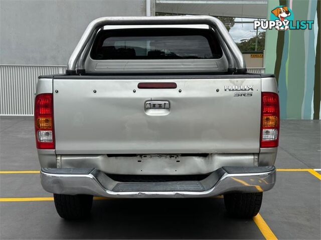 2008 TOYOTA HILUX SR5 KUN26RMY08 UTILITY