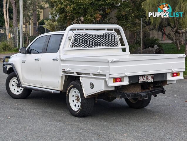 2016 TOYOTA HILUX SR GUN126R CAB CHASSIS
