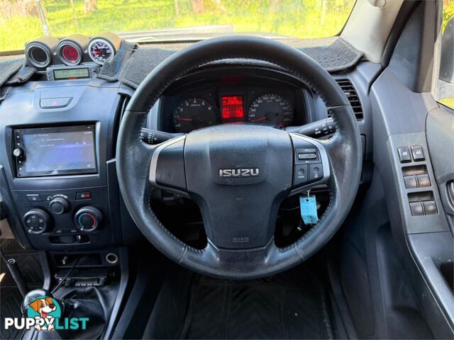 2014 ISUZU D-MAX SX MY14 CAB CHASSIS