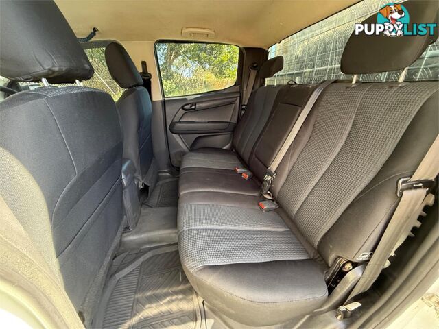 2014 ISUZU D-MAX SX MY14 CAB CHASSIS