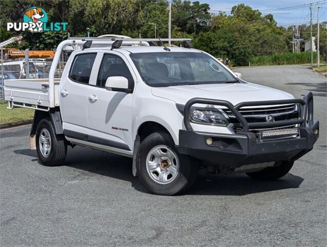 2018 HOLDEN COLORADO LS RGMY19 CAB CHASSIS