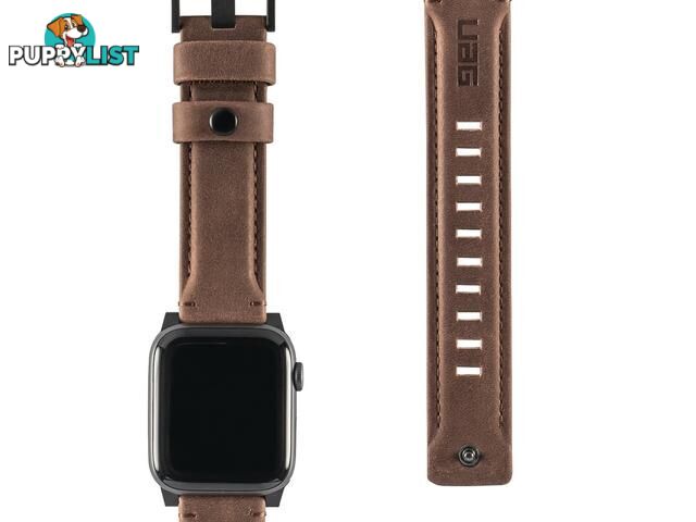 UAG Apple Watch 40"/38" Leather Strap - Brown