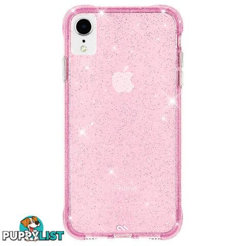 Case-Mate Sheer Crystal Street Case For iPhone XR (6.1") - Blush