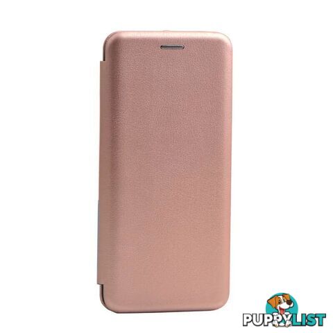 Cleanskin Mag Latch Flip Wallet with Single Card Slot suits Samsung Galaxy S10 Plus (6.4") - Rose Gold