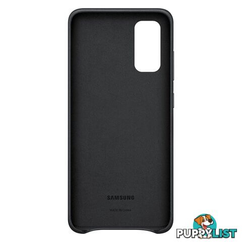 Samsung Leather Cover For Samsung Galaxy 2020 6.2" - Black