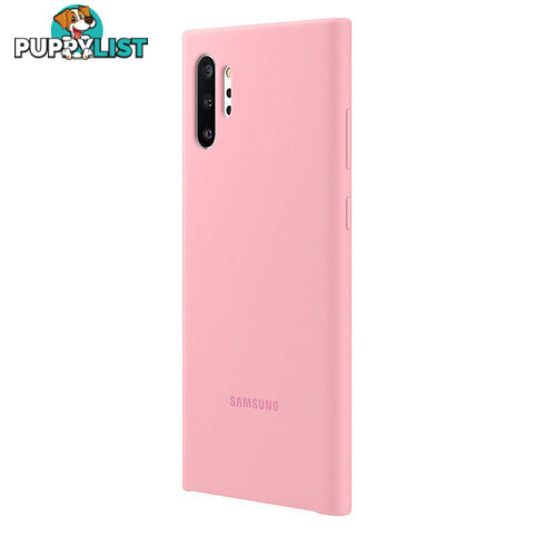 Samsung Silicone Cover For Galaxy Note 2019 6.8" - Pink