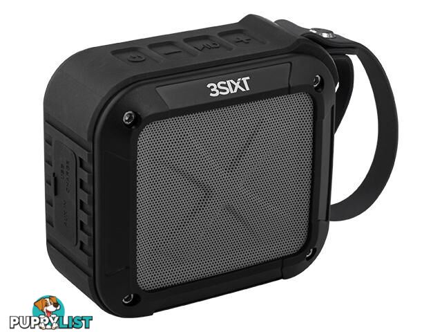 3SIXT SoundBlock Wireless IPX6 Speaker - Black