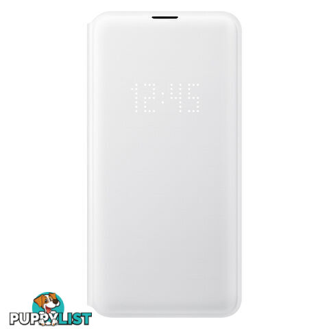 Samsung LED Clear View Cover For Samsung Galaxy S10e (5.8") - White