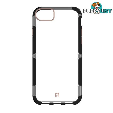 EFM Cayman D3O Case Armour For iPhone 8/7/6s - Crystal / Black