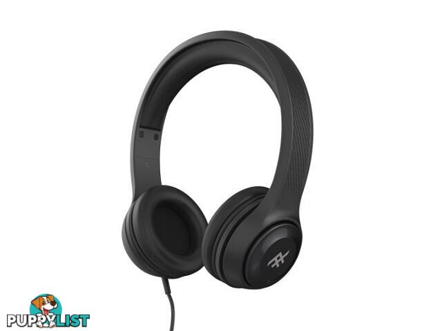 IFROGZ Aurora Wired Headphones with Mic - Black