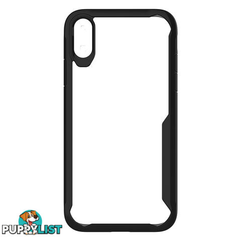 Cleanskin ProTech PC/TPU Case For iPhone XR (6.1") - Clear / Black