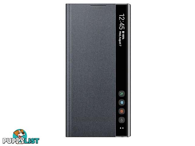 Samsung Clear View Cover For Smasung Galaxy Note 10 - Black