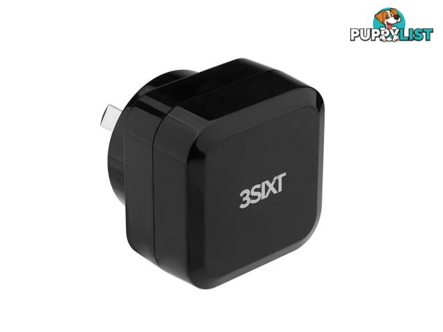 3SIXT Wall Charger AU 5.4A - Black