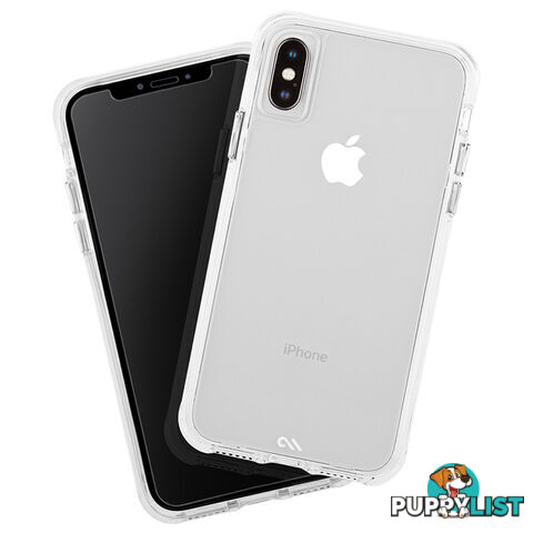 Case-Mate Tough Case and Screen Protector Pack For iPhone Xs Max (6.5") - Clear