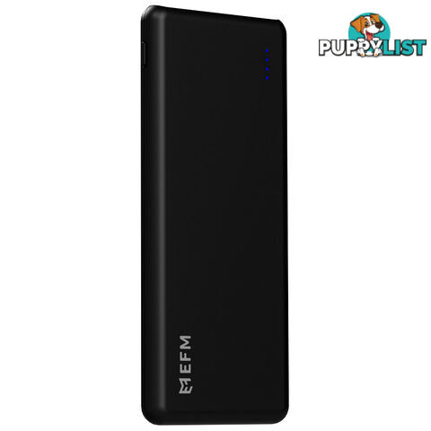 EFM 5000mAh Power Bank With Mirco-USB Cable - Black