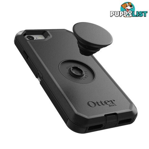 OtterBox Otter + Pop Defender Case For iPhone 7/8 - Black