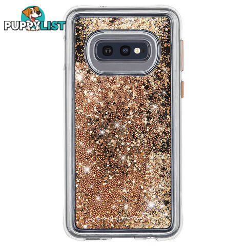 Case-Mate Waterfall Case For Samsung Galaxy S10e (5.8") - Clear/ Gold