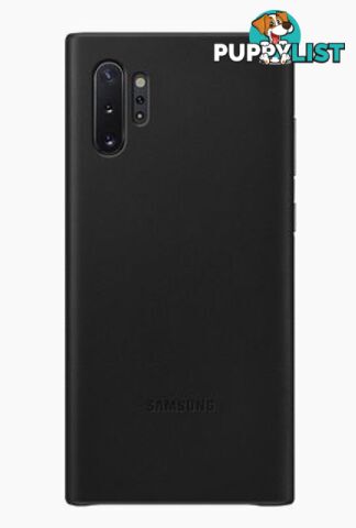 Samsung Leather Cover For Samsung Galaxy Note Plus - Black