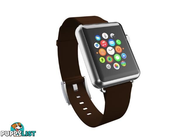 Incipio Premium Leather Apple Watch 1/2/3 38mm - Espresso