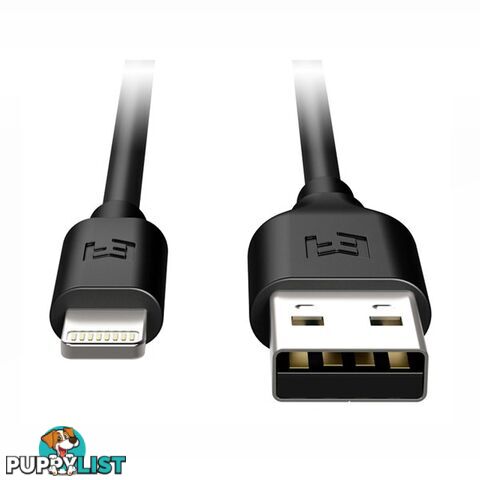 EFM MFi Approved Lightning Cable 1M - Black