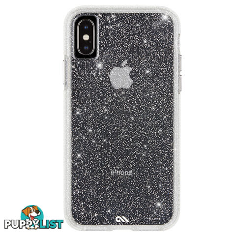 Case-Mate Sheer Crystal Street Case For iPhone X/Xs (5.8") - Clear