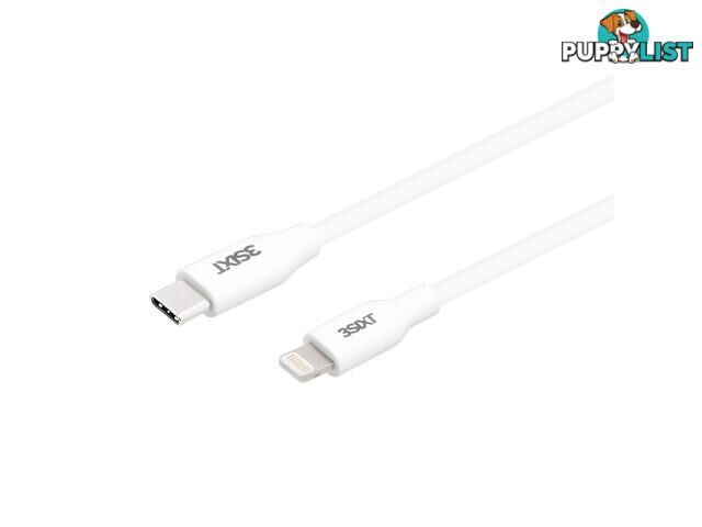 3SIXT Charge & Sync Cable - USB-C to Lightning - 1m - White