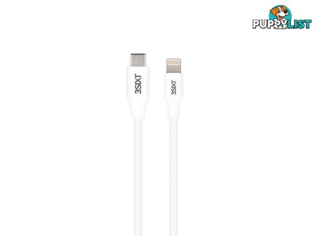 3SIXT Charge & Sync Cable USB-C to Lightning - 2m - White