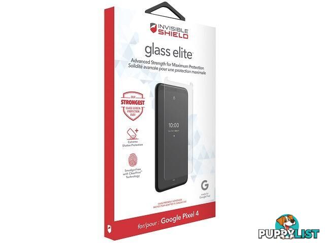 Zagg InvisibleShield Glass Elite For Google Pixel 4