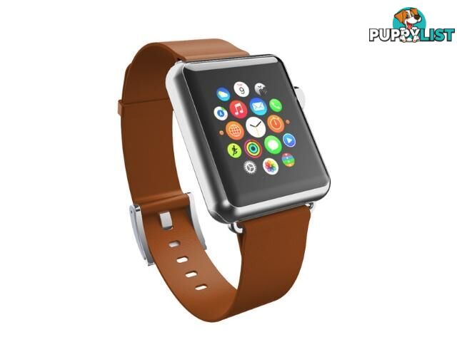 Incipio Premium Leather Apple Watch 1/2/3 38mm - Chestnut