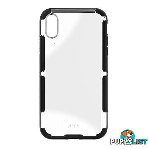 EFM Cayman D3O Case Armour suits iPhone XR (6.1")Â  - Black/Space Grey