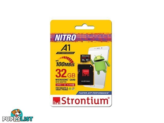 Strontium Nitro A1 32GB micro SD with Adapter ? 100MB/s U1 C