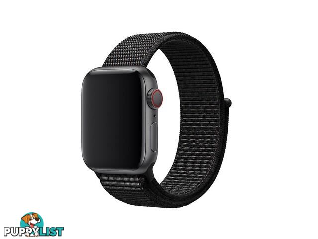 3SIXT Nylon Weave Band - Apple Watch 38/40mm - Black