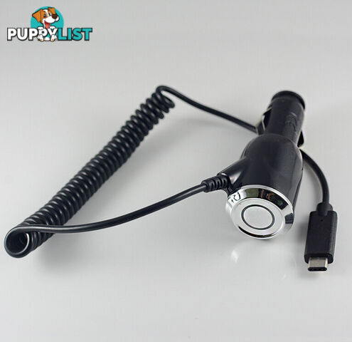 Car charger with universal type-c cable