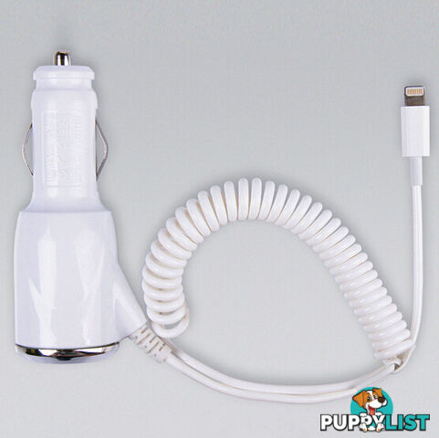 Apple iPhone car charger with lightning port