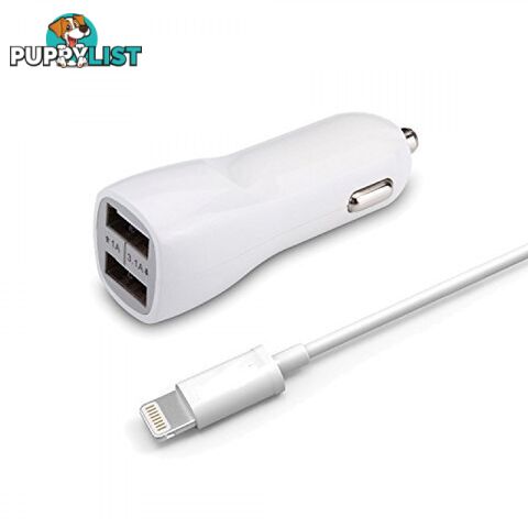 Dual USB Car Charger 3.1A