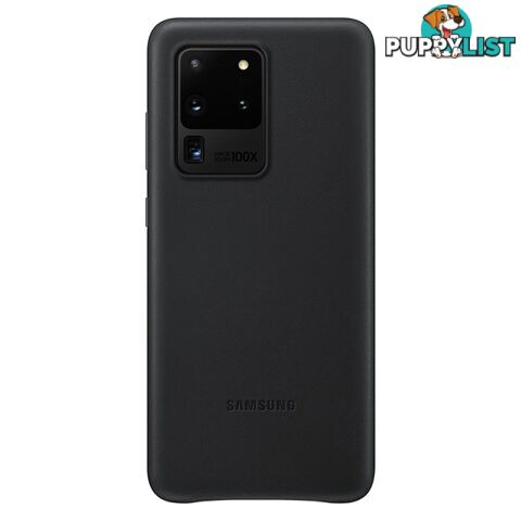 Samsung Leather Cover For Samsung Galaxy 2020 6.9" - Black