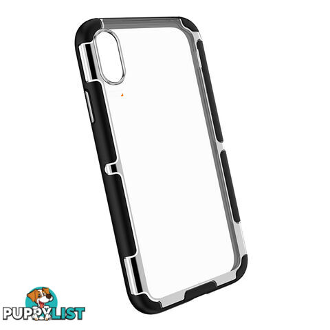 EFM Cayman D3O Case Armour For iPhone Xs Max (6.5")- Silver Trim