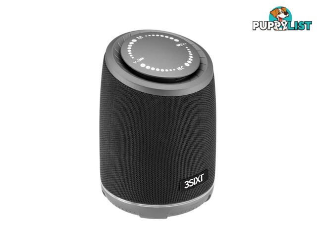 3SIXT Fury Wireless Speaker LED / Touch 10W - Black