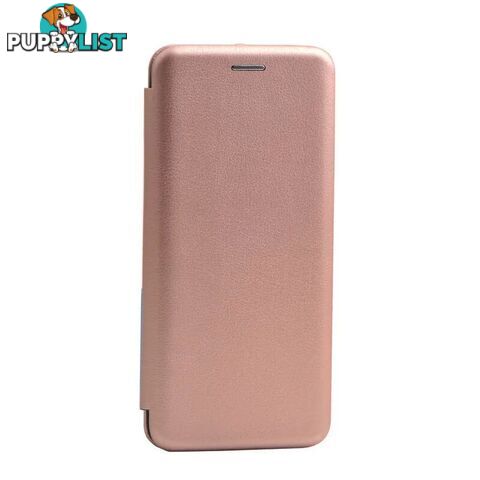 Cleanskin Mag Latch Flip Wallet with Single Card Slot suits Galaxy S10 (6.1") - Rose Gold