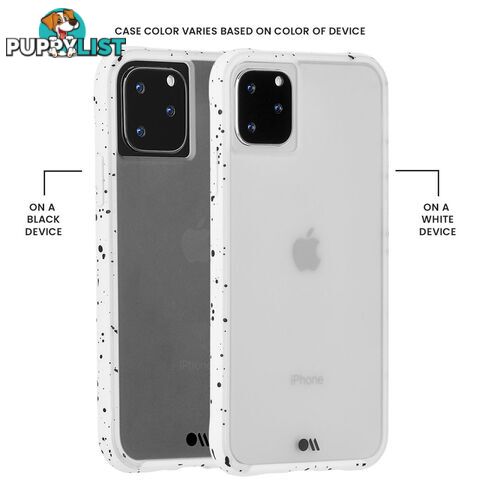 Case-Mate Tough Speckled Case For iPhone 11 Pro Max - Athletic White