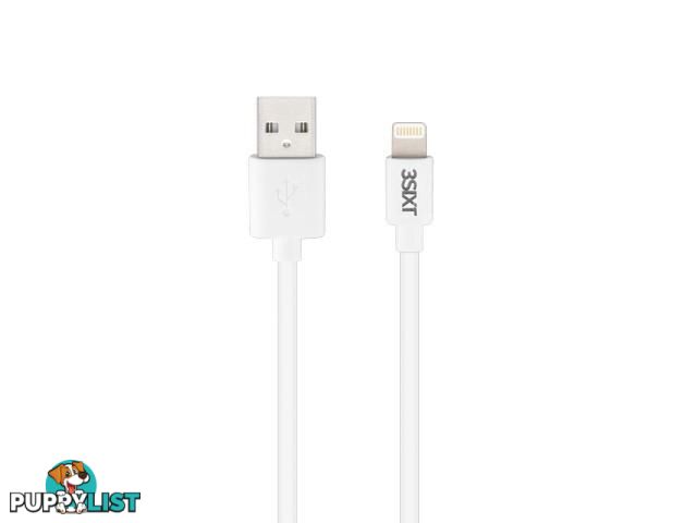 3SIXT Charge & Sync Cable 1.0m - Lightning - White